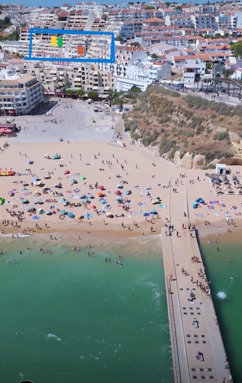 Duplex Sea View By Albufeira Holidays Kültér fotó